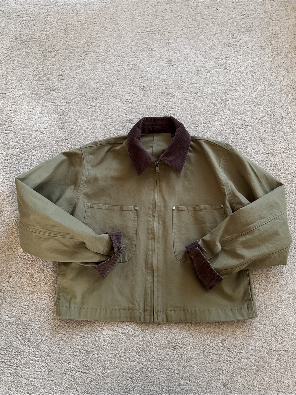 Uniqlo Cropped Barn Jacket